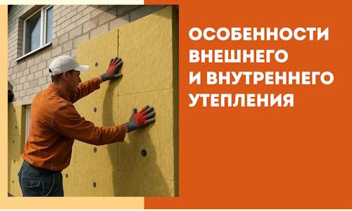Какие особенности внешнего и внутреннего утепления в Туймазах