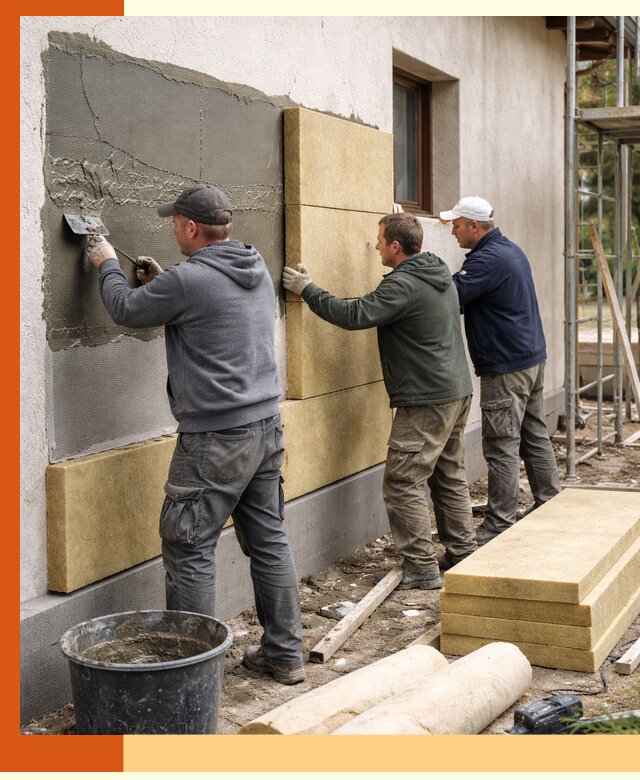 Утепление частного дома в Туймазах — тепло, экономия и надежность