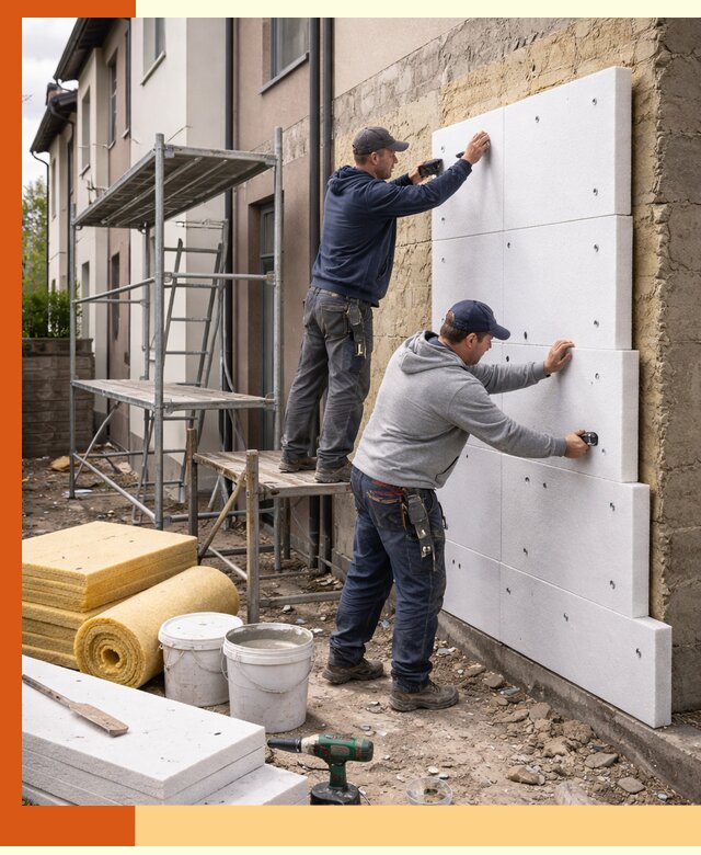 Утепление таунхауса с гарантией комфорта в Туймазах