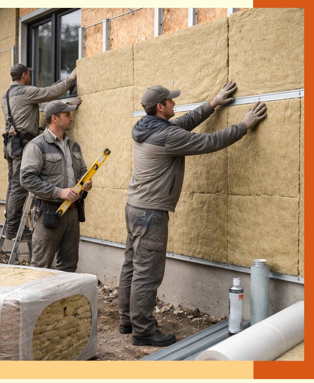 Утепление дома из SIP панелей в Туймазах от 6318 руб./м² под ключ | ТепломастерТмз