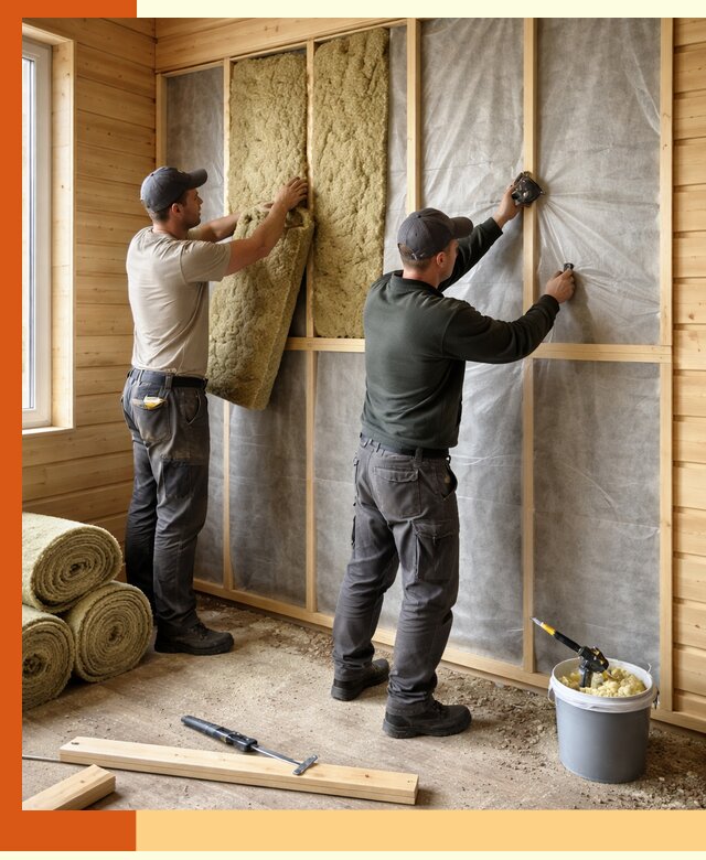 Утепление дома из минибруса в Туймазах: комплексные теплоизоляционные работы