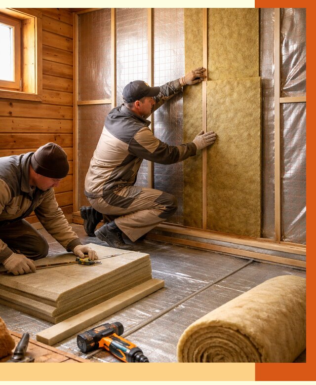 Утепление бани изнутри в Туймазах под ключ от 4280 руб./м² | ТепломастерТмз