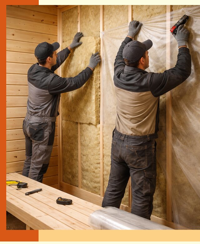 Профессиональное утепление сауны в Туймазах с гарантиями качества