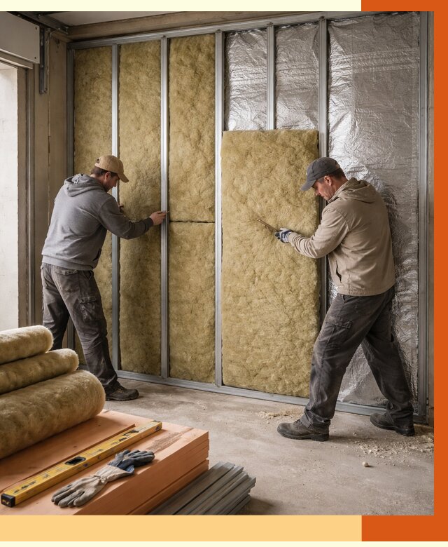 Утепление гаража изнутри в Туймазах от 7643 руб/м2 — работы и цена | ТепломастерТмз