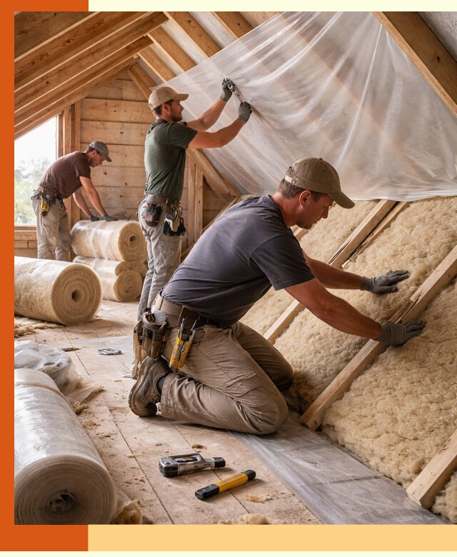 Утепление крыши изнутри в Туймазах: профессионально и надежно