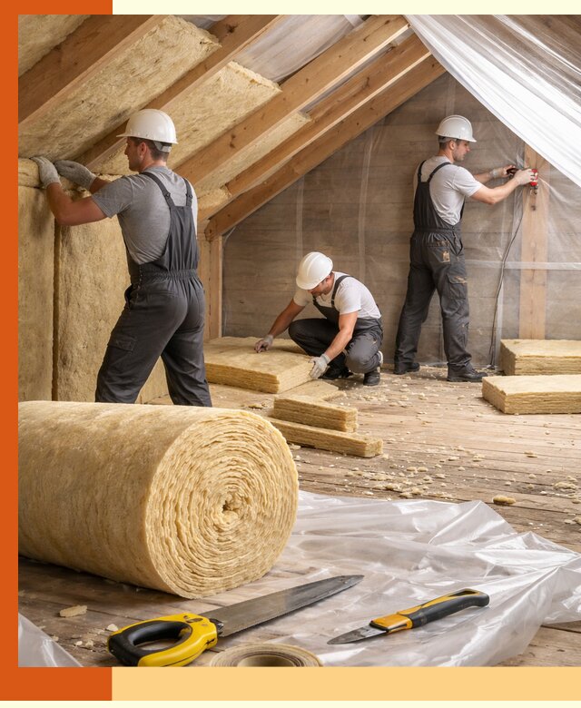Профессиональное утепление мансарды в Туймазах качественно и надежно