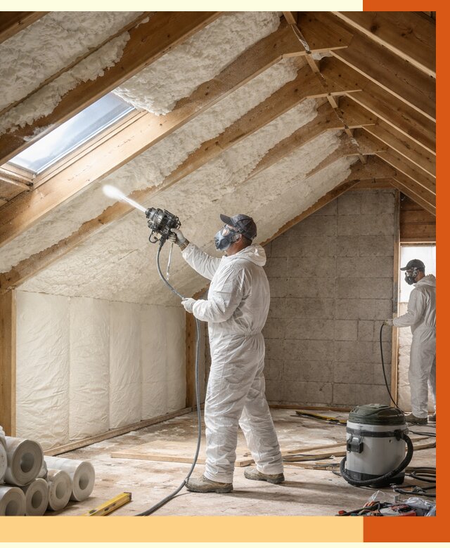 Утепление мансарды ППУ в Туймазах от 2802 руб./м² — заказать под ключ | ТепломастерТмз