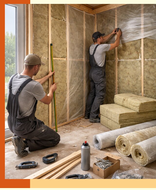 Профессиональное утепление веранды и крыльца в Туймазах