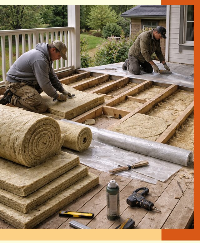 Утепление террасы в Туймазах от 4280 руб./м2 — утеплить террасу под ключ | ТепломастерТмз