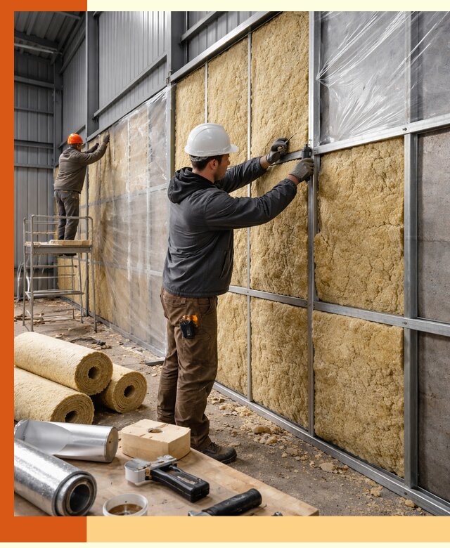 Утепление ангара в Туймазах — профессиональная теплоизоляция помещений