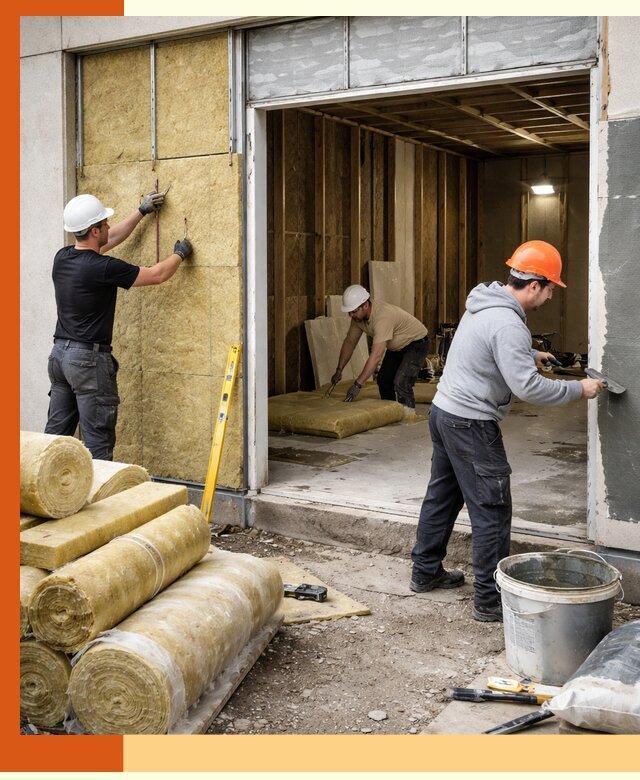 Утепление торгового павильона в Туймазах — качественно и энергоэффективно