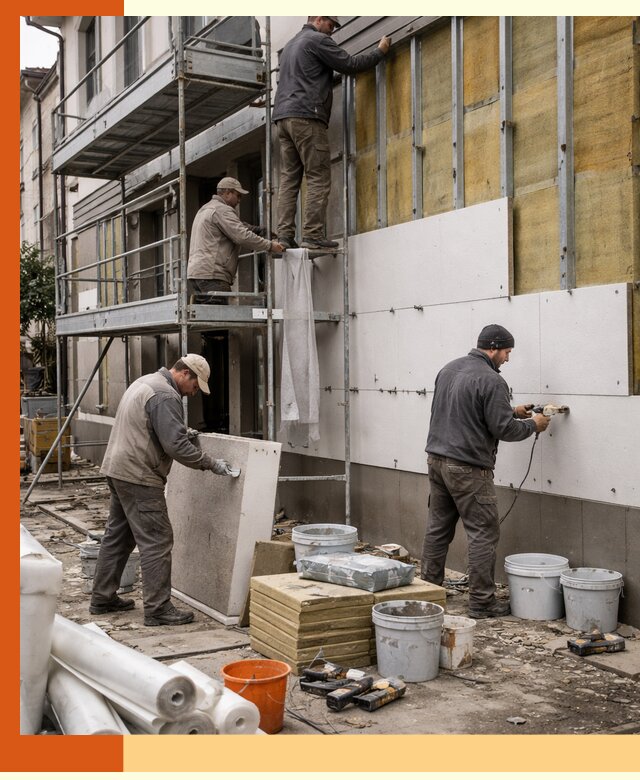 Утепление гостиницы под ключ в Туймазах с гарантией качества