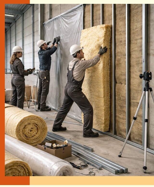 Утепление складского терминала в Туймазах профессионально и надёжно