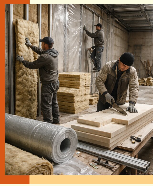 Утепление торгового склада в Туймазах с энергоэффективными решениями