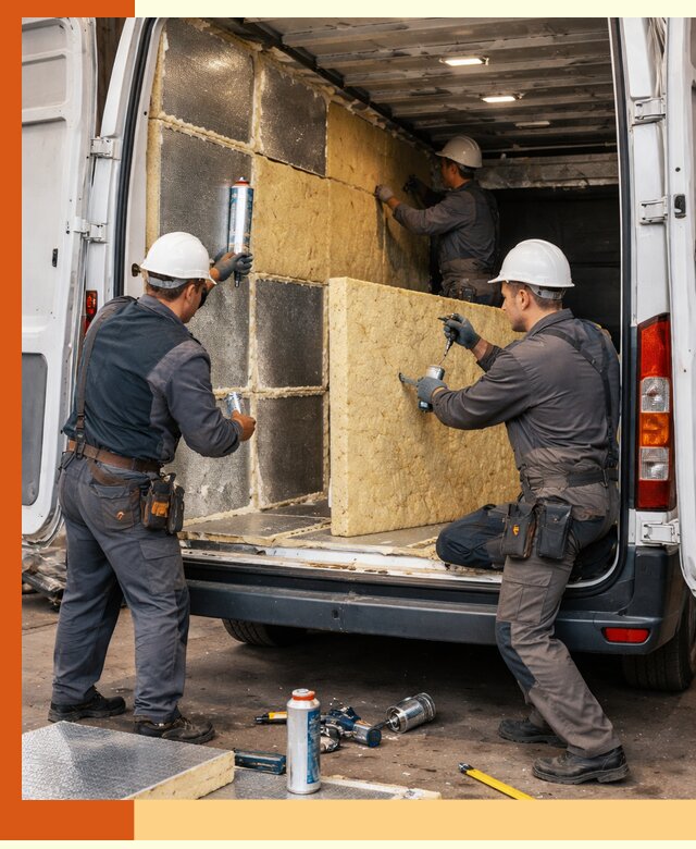 Утепление фургона-рефрижератора в Туймазах для сохранения температуры