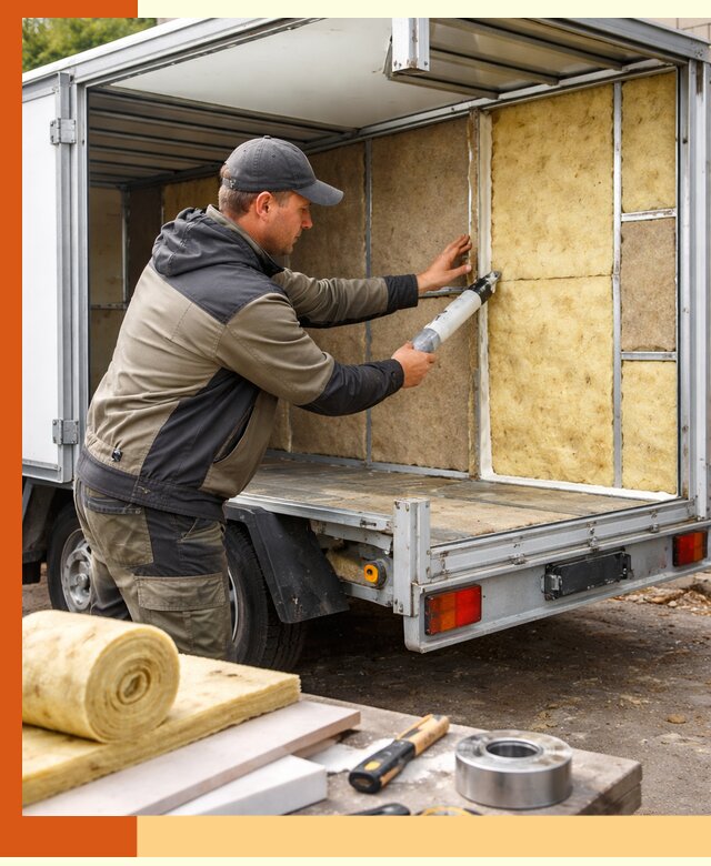 Профессиональное утепление прицепа в Туймазах для любых условий