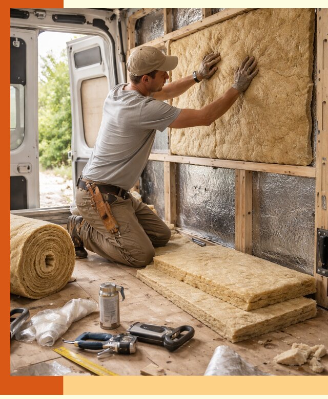 Утепление кемпера под ключ в Туймазах с гарантией качества