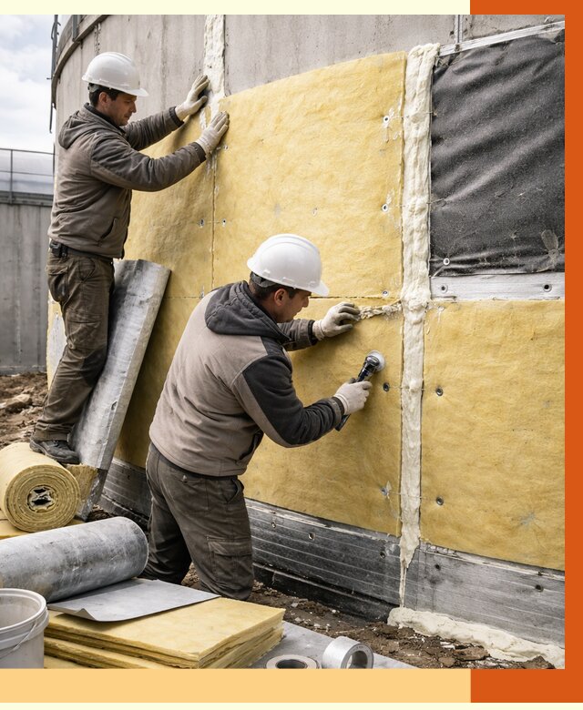 Утепление резервуара в Туймазах от 28023 руб/м2 — монтаж ППУ и комплекс под ключ | ТепломастерТмз