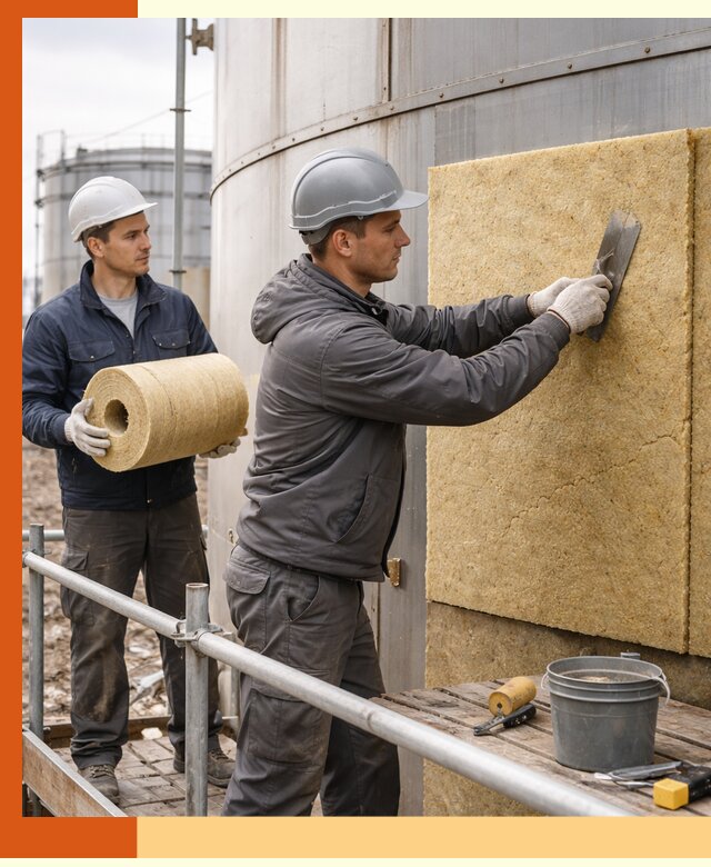 Профессиональное утепление резервуара и теплоизоляция в Туймазах