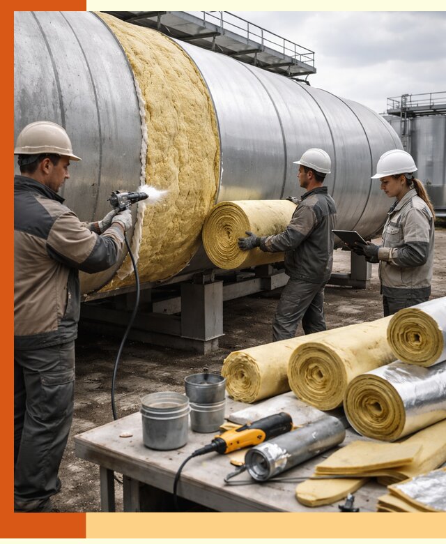 Утепление цистерны в Туймазах — утеплители и монтаж под ключ