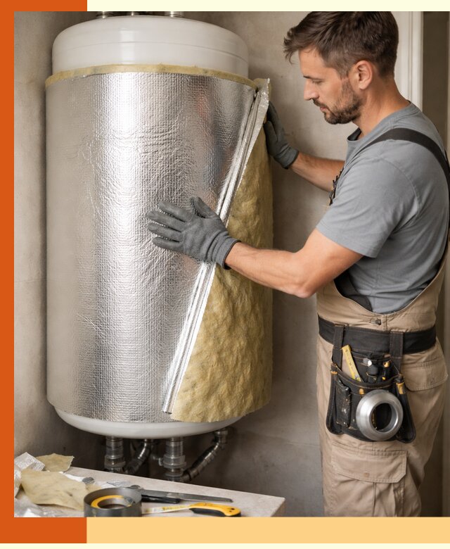 Утепление бойлера в Туймазах для снижения теплопотерь и экономии энергии