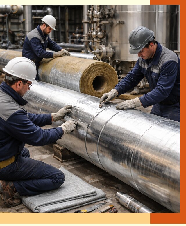 Утепление технологического оборудования в Туймазах от 4280 руб. за м2 | ТепломастерТмз