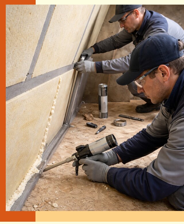 Герметизация стыков ППУ в Туймазах — надежное уплотнение швов