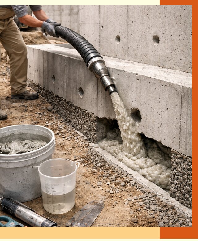 Заполнение полостей фундамента в Туймазах от 6929 руб. под ключ | ТепломастерТмз