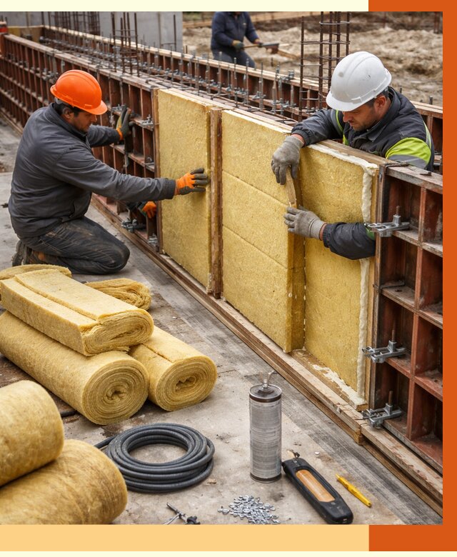 Теплоизоляция опалубки в Туймазах от 7337 руб. за м2 — услуги и монтаж | ТепломастерТмз