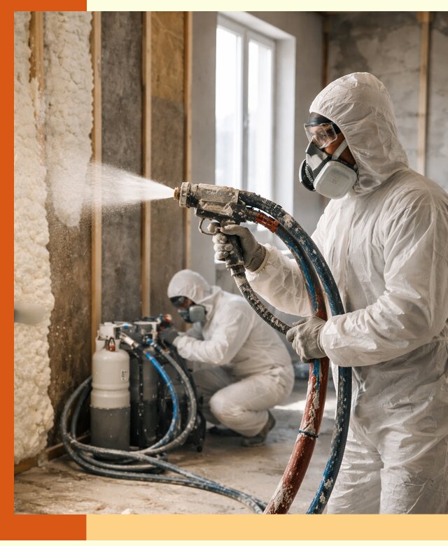 Пенополиуретан напыление для утепления зданий в Туймазах