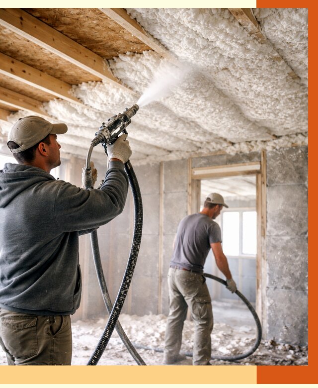 Утепление пеноизолом в Туймазах от 1630 руб./м2 под ключ | ТепломастерТмз