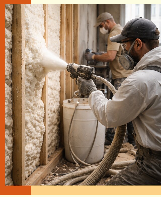 Утепление пеноизолом жилых и коммерческих объектов в Туймазах