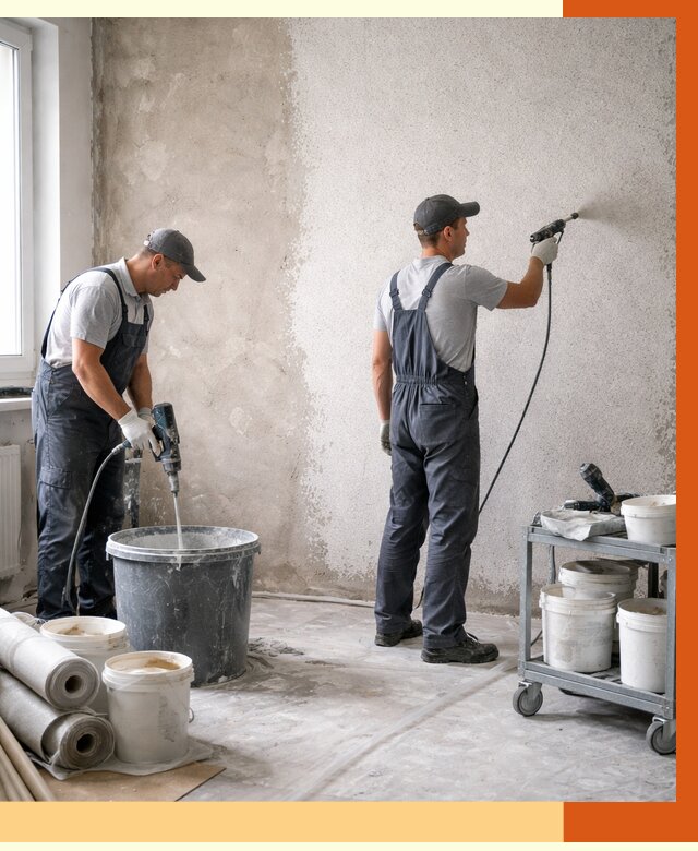 Утепление стен жидкой теплоизоляцией в Туймазах от 4280 руб/м² | ТепломастерТмз