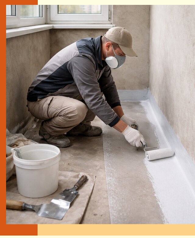 Утепление балкона жидкой теплоизоляцией в Туймазах