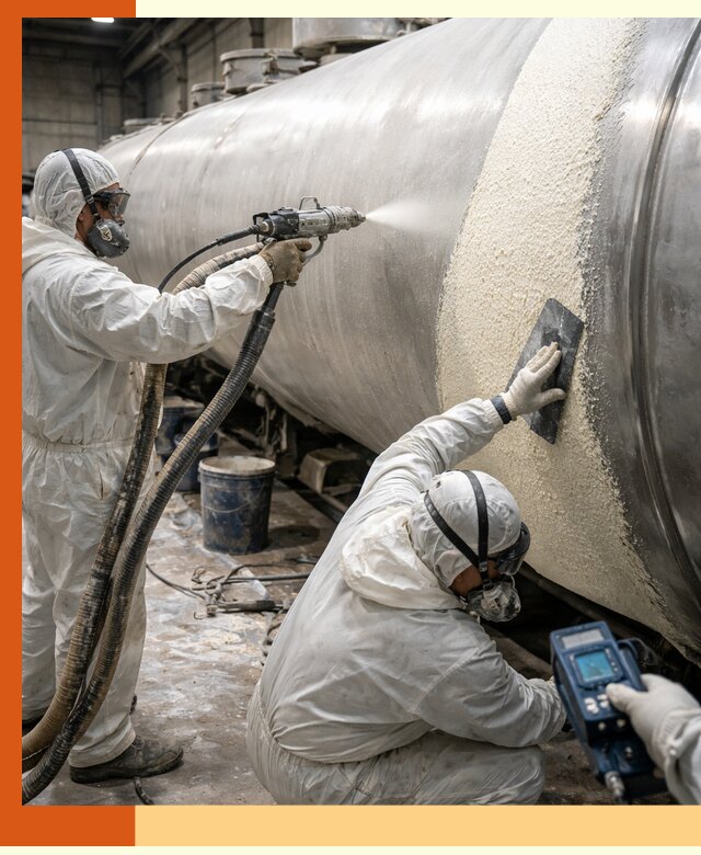 Утепление автоцистерн жидкой теплоизоляцией в Туймазах