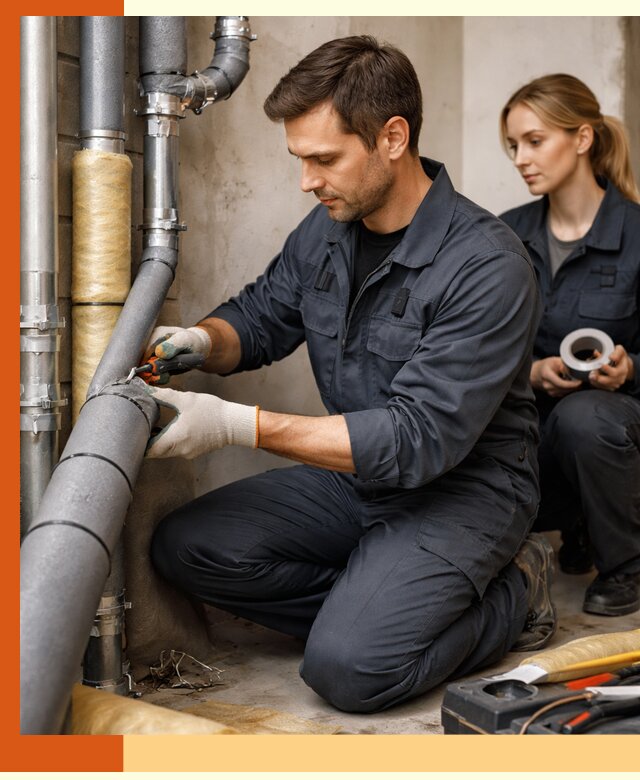 Шумоизоляция труб в Туймазах: профессиональная звукоизоляция под ключ