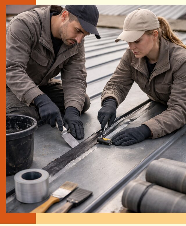 Гидроизоляция фальцевой кровли в Туймазах качественно и надежно