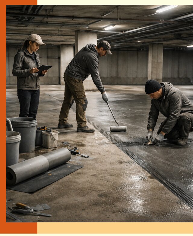 Гидроизоляция паркинга в Туймазах: качественная защита зданий