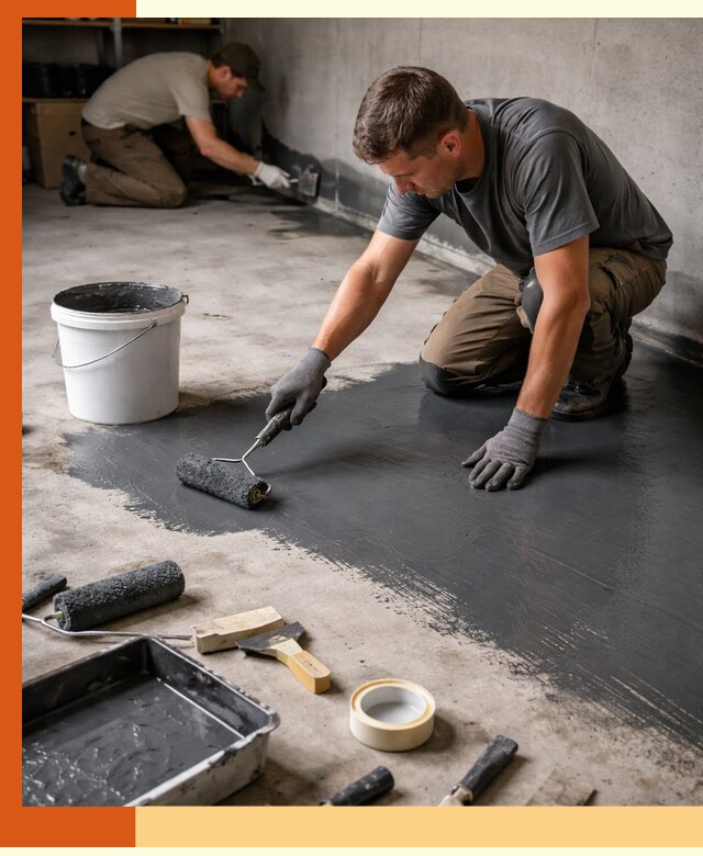 Гидроизоляция гаражного пола в Туймазах — надежная защита от влаги