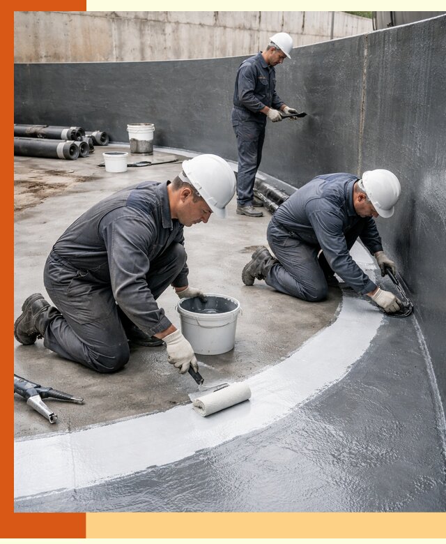 Гидроизоляция резервуара для топлива в Туймазах