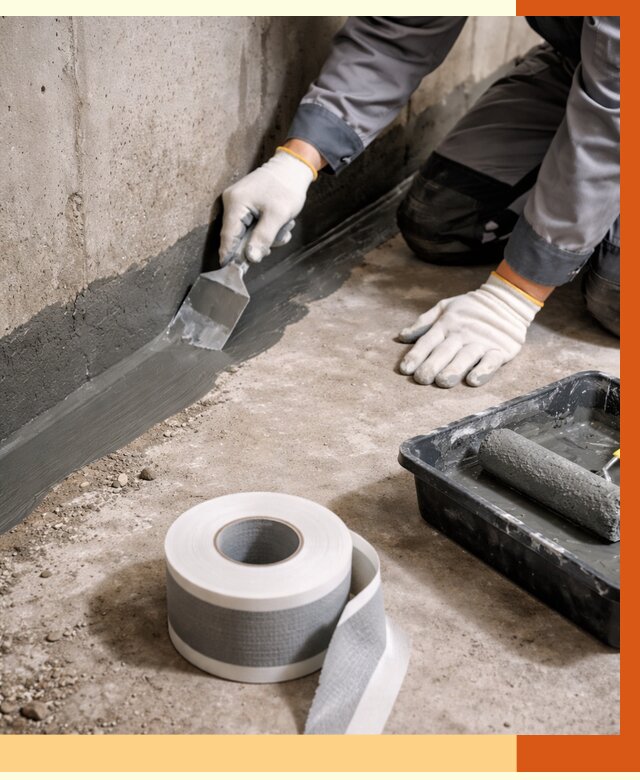 Гидроизоляция швов и герметизация стыков в Туймазах от 1274 руб. | ТепломастерТмз