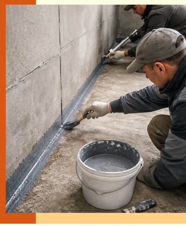 Гидроизоляция швов зданий и конструкций в Туймазах