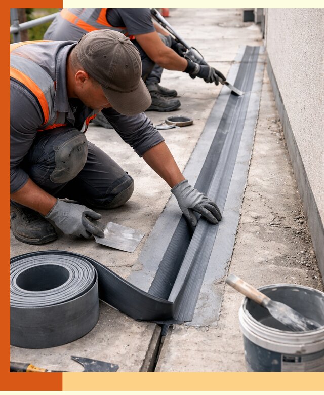 Гидроизоляция деформационного шва в Туймазах профессионально и надежно