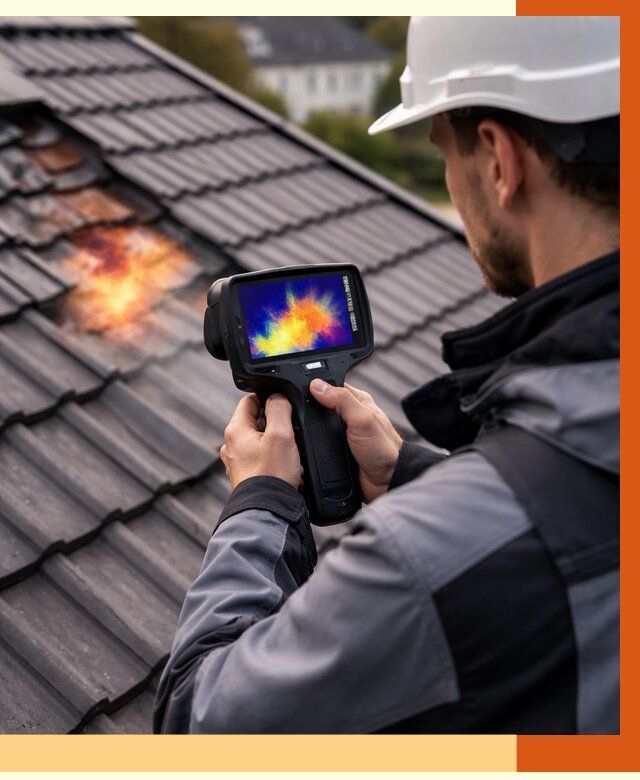 Тепловизионное обследование кровли в Туймазах от 4586 руб. — ТепломастерТмз под ключ