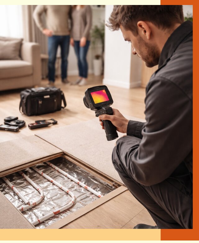 Тепловизионное обследование теплого пола в Туймазах от 4586 руб. — ТепломастерТмз