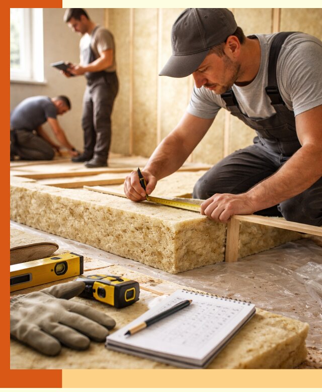 Расчет толщины утеплителя для зданий и помещений в Туймазах