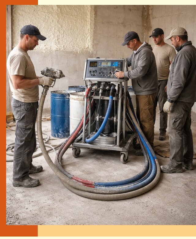 Аренда установки для напыления ППУ в Туймазах на выгодных условиях